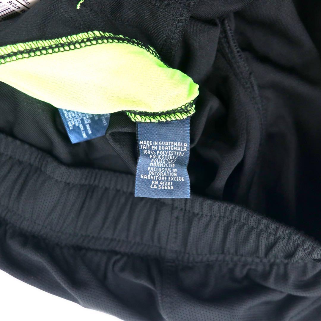 POLO RALPH LAUREN Pantaloncini corti da gioco L neri in poliestere con strisce laterali e piccolo pony, mai usati
