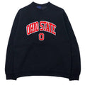 PRO PLAYER Felpa girocollo L nera in cotone felpato OHIO STATE Prodotta in Messico