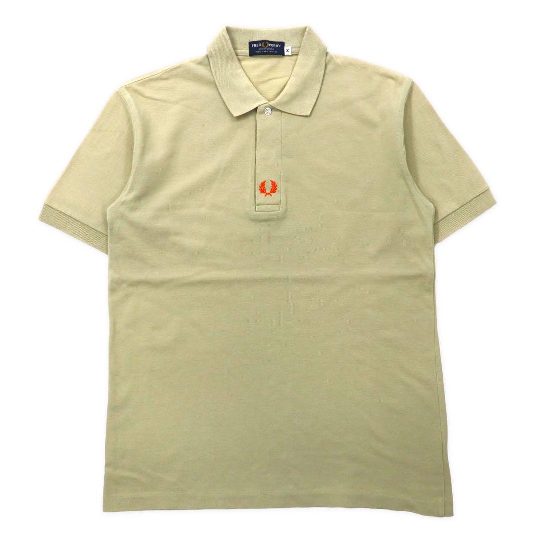 FRED PERRY Polo M beige cotone logo ricamato