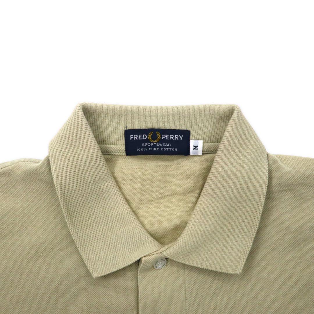 FRED PERRY Polo M beige cotone logo ricamato