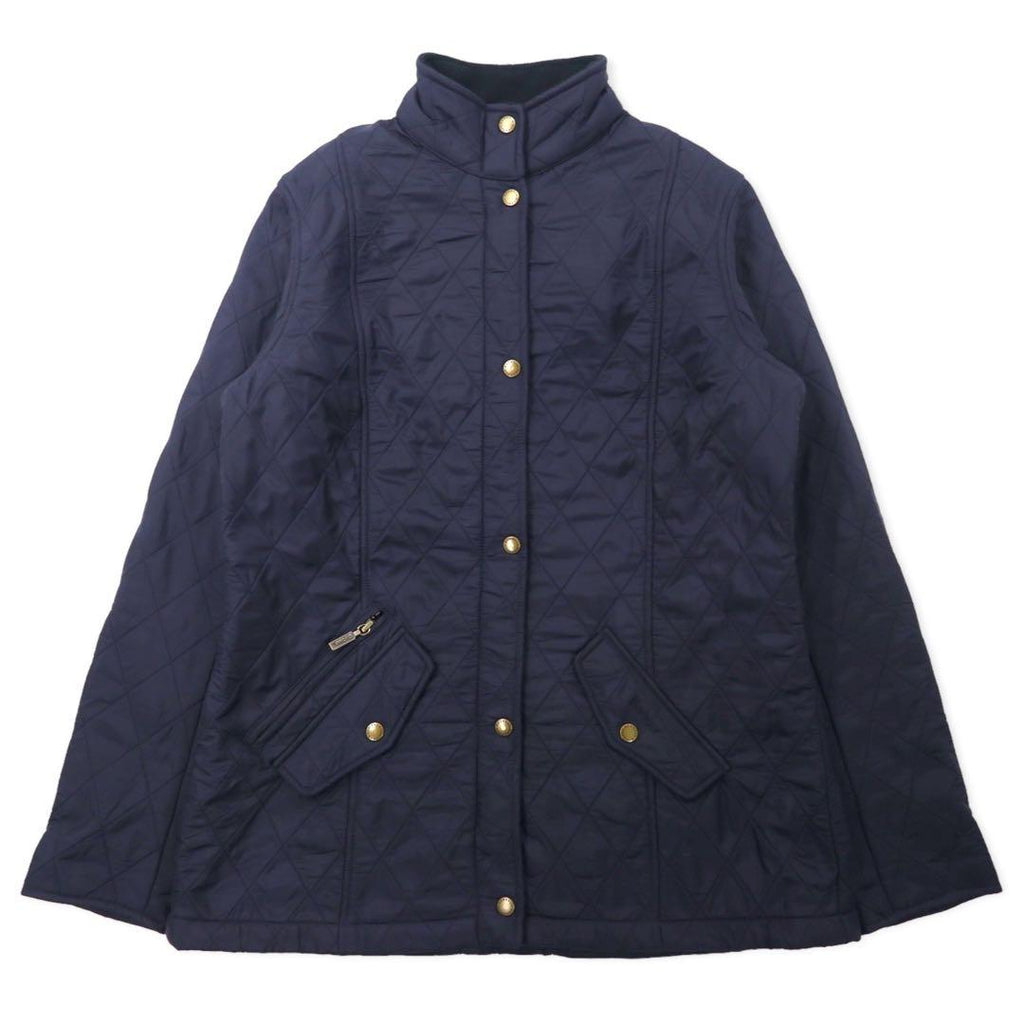 Barbour Giacca trapuntata 40 navy poliestere Cavalry Polar 3 wax