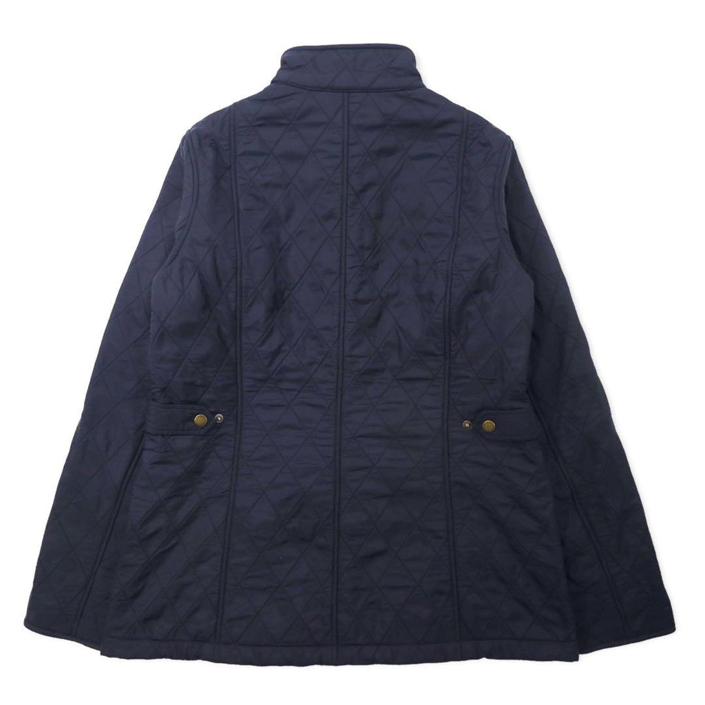 Barbour Giacca trapuntata 40 navy poliestere Cavalry Polar 3 wax