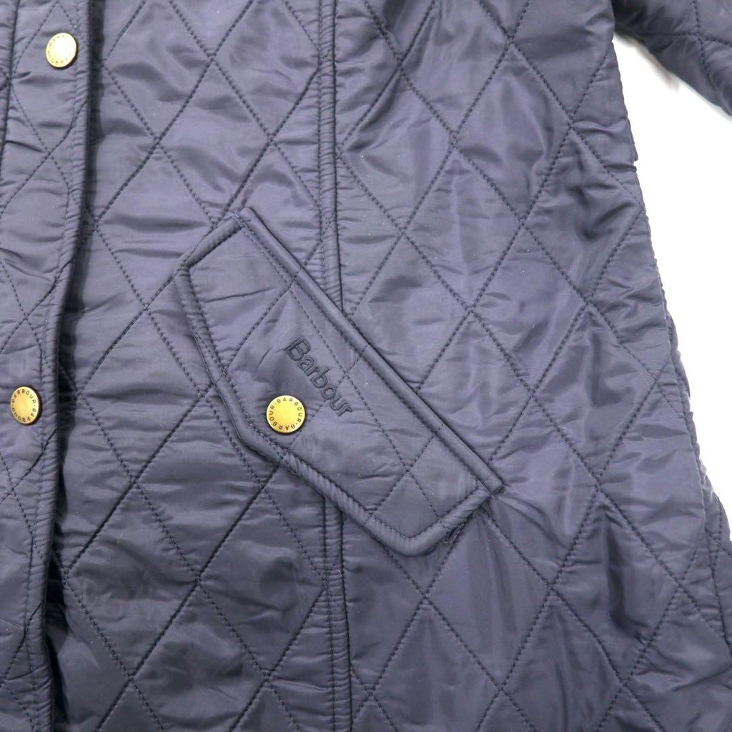 Barbour Giacca trapuntata 40 navy poliestere Cavalry Polar 3 wax