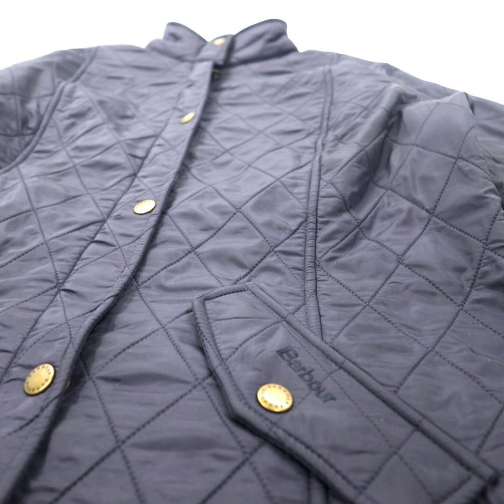 Barbour Giacca trapuntata 40 navy poliestere Cavalry Polar 3 wax