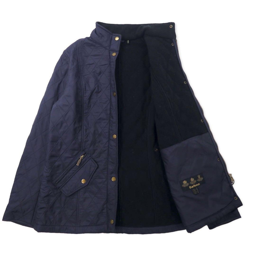 Barbour Giacca trapuntata 40 navy poliestere Cavalry Polar 3 wax