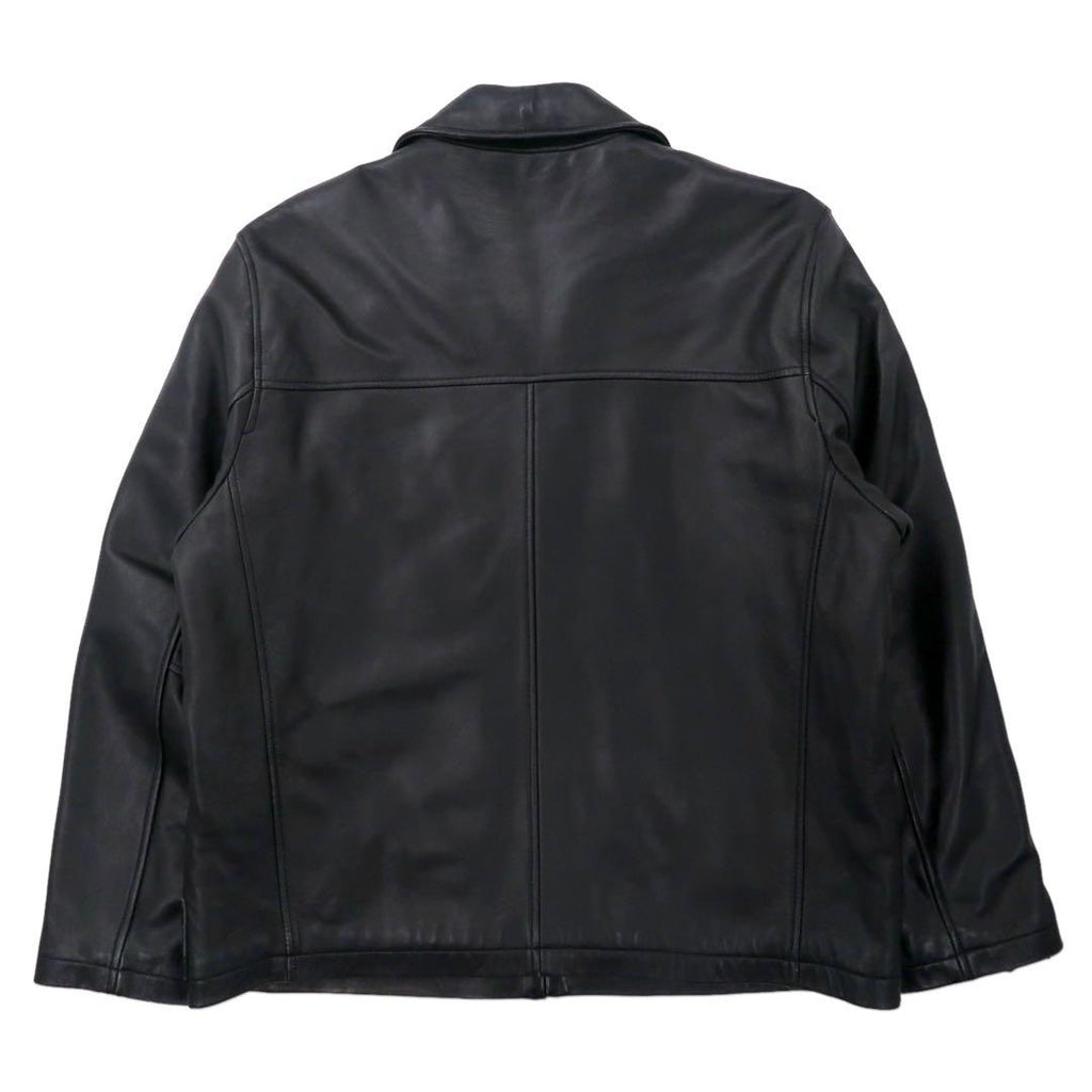 TOMMY HILFIGER Giacca biker in pelle XL Nera in pelle di agnello