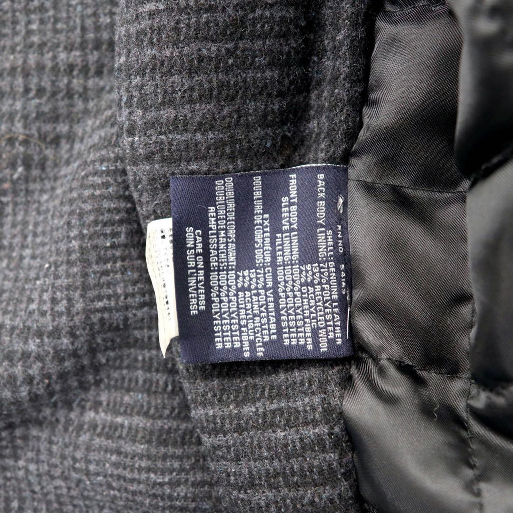 TOMMY HILFIGER Giacca biker in pelle XL Nera in pelle di agnello
