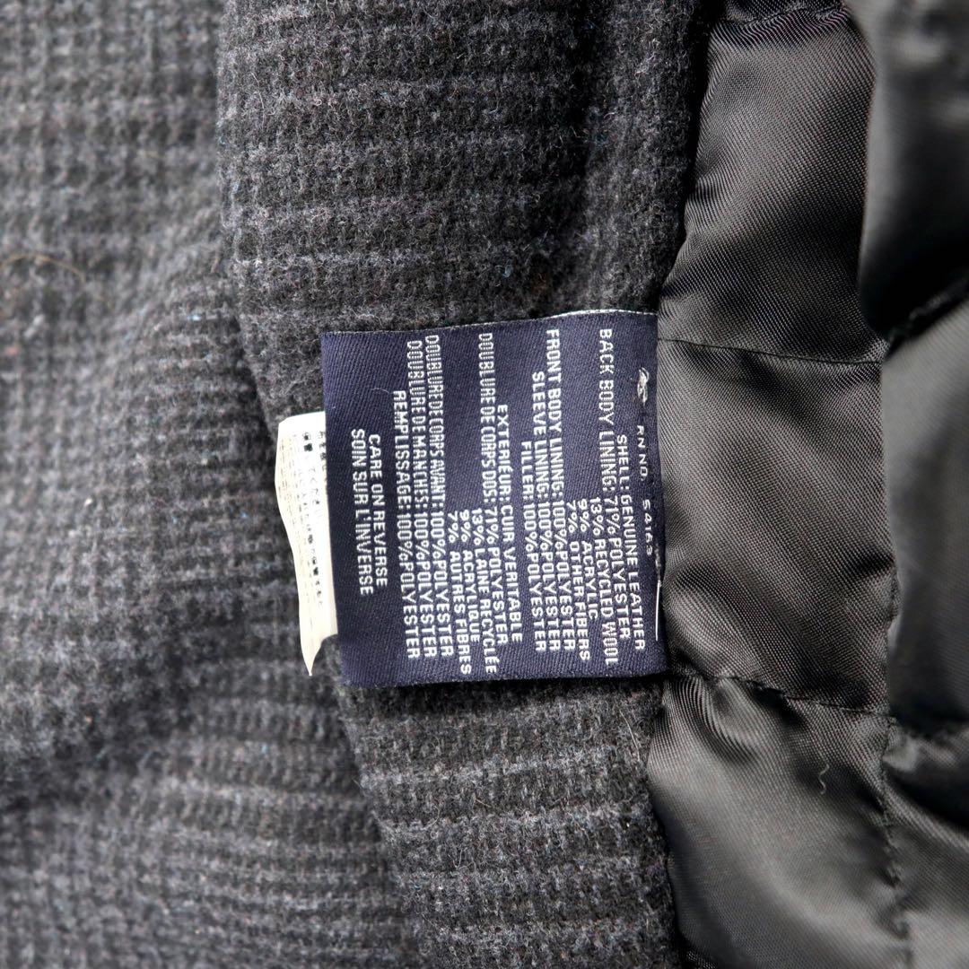 TOMMY HILFIGER Giacca biker in pelle XL Nera in pelle di agnello