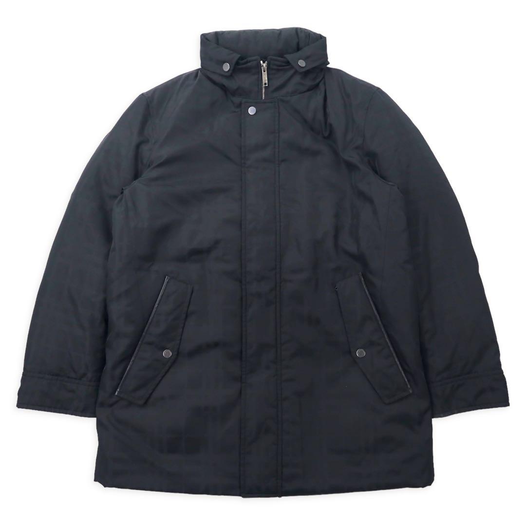 BURBERRY Piumino shadow check M nero Novacheck cappuccio a scomparsa BBN77-723-09