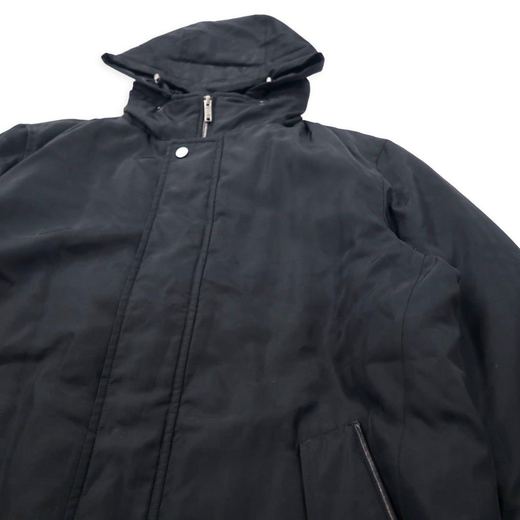 BURBERRY Piumino shadow check M nero Novacheck cappuccio a scomparsa BBN77-723-09