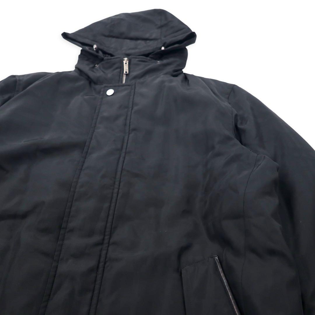 BURBERRY Piumino shadow check M nero Novacheck cappuccio a scomparsa BBN77-723-09