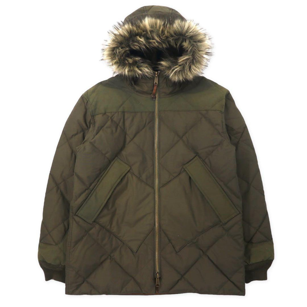 Eddie Bauer GEDDES PARKA giacca piumino BAUER DOWN M kaki cotone nylon cerniera TALON 60/40 cross impermeabile EB550 fill power STORMREPEL GEDDES PARKA riedizione