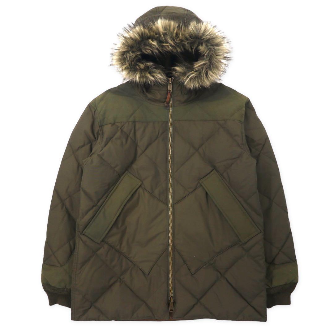 Eddie Bauer GEDDES PARKA giacca piumino BAUER DOWN M kaki cotone nylon cerniera TALON 60/40 cross impermeabile EB550 fill power STORMREPEL GEDDES PARKA riedizione