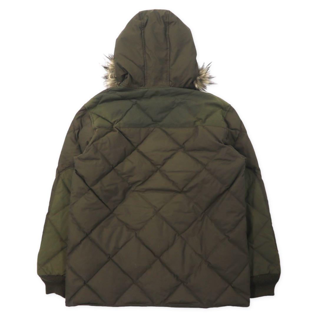 Eddie Bauer GEDDES PARKA giacca piumino BAUER DOWN M kaki cotone nylon cerniera TALON 60/40 cross impermeabile EB550 fill power STORMREPEL GEDDES PARKA riedizione