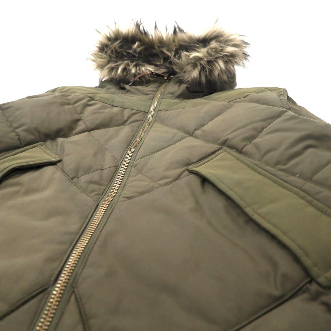 Eddie Bauer GEDDES PARKA giacca piumino BAUER DOWN M kaki cotone nylon cerniera TALON 60/40 cross impermeabile EB550 fill power STORMREPEL GEDDES PARKA riedizione