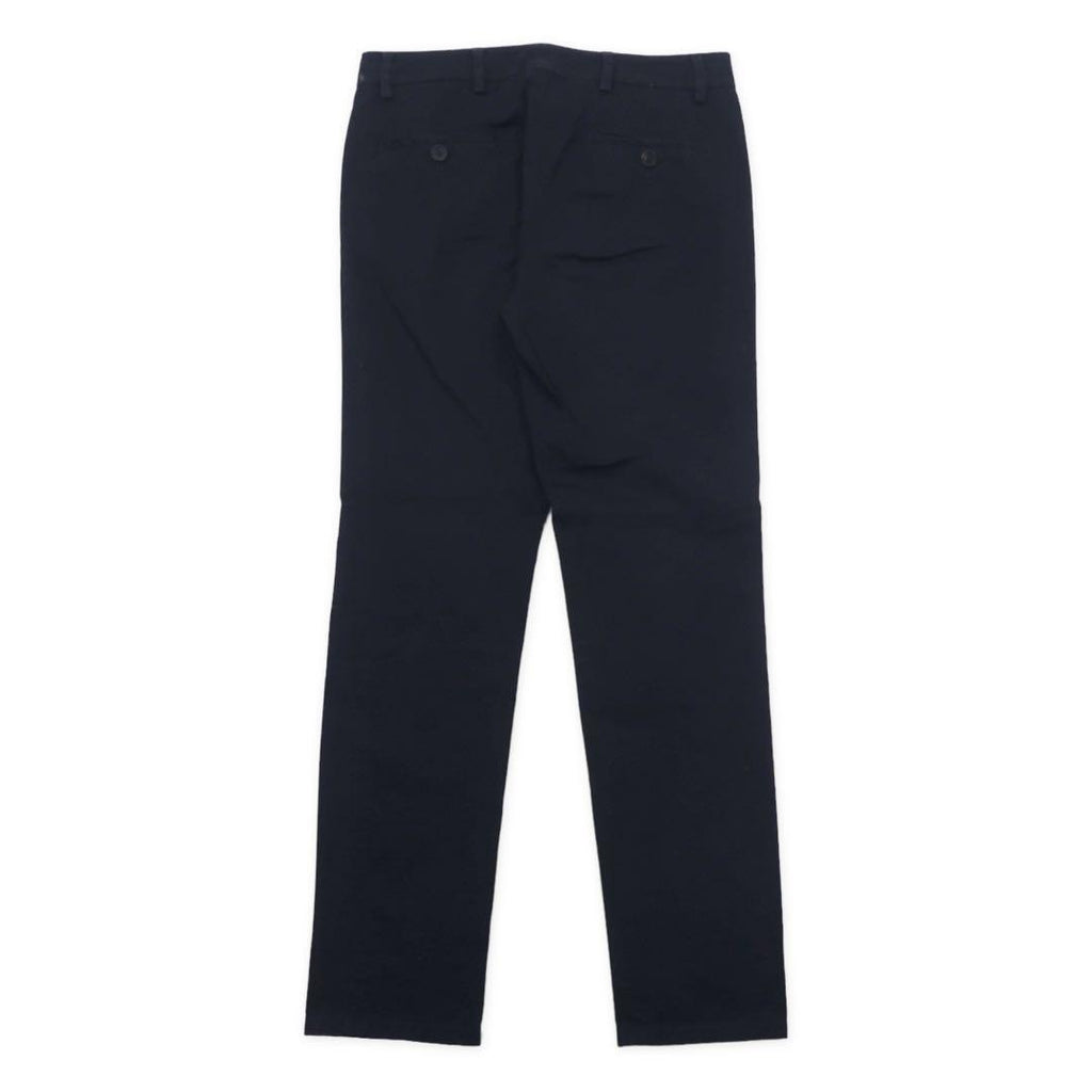 PRADA スリムフィット ストレートパンツ スラックス 38 ブラック コットン ストレッチ ACS1 2013 3452 22H413 S112 1GQS ブルガリア製