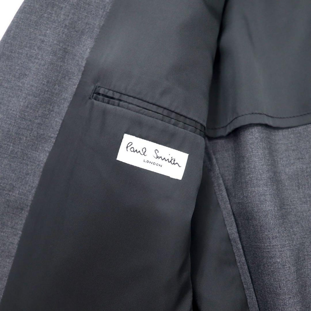 Paul Smith Completo 3 bottoni L grigio lana doppie pinces