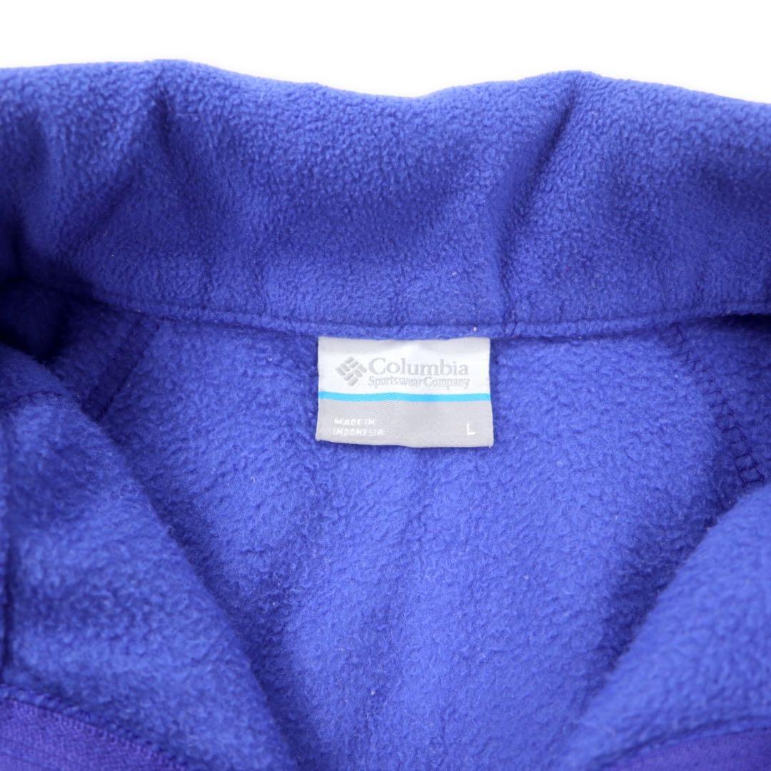 Columbia Giacca in pile full zip L Blu Poliestere Ricamo logo Benton Springs Full Zip Fleece Jacket da donna XL0098