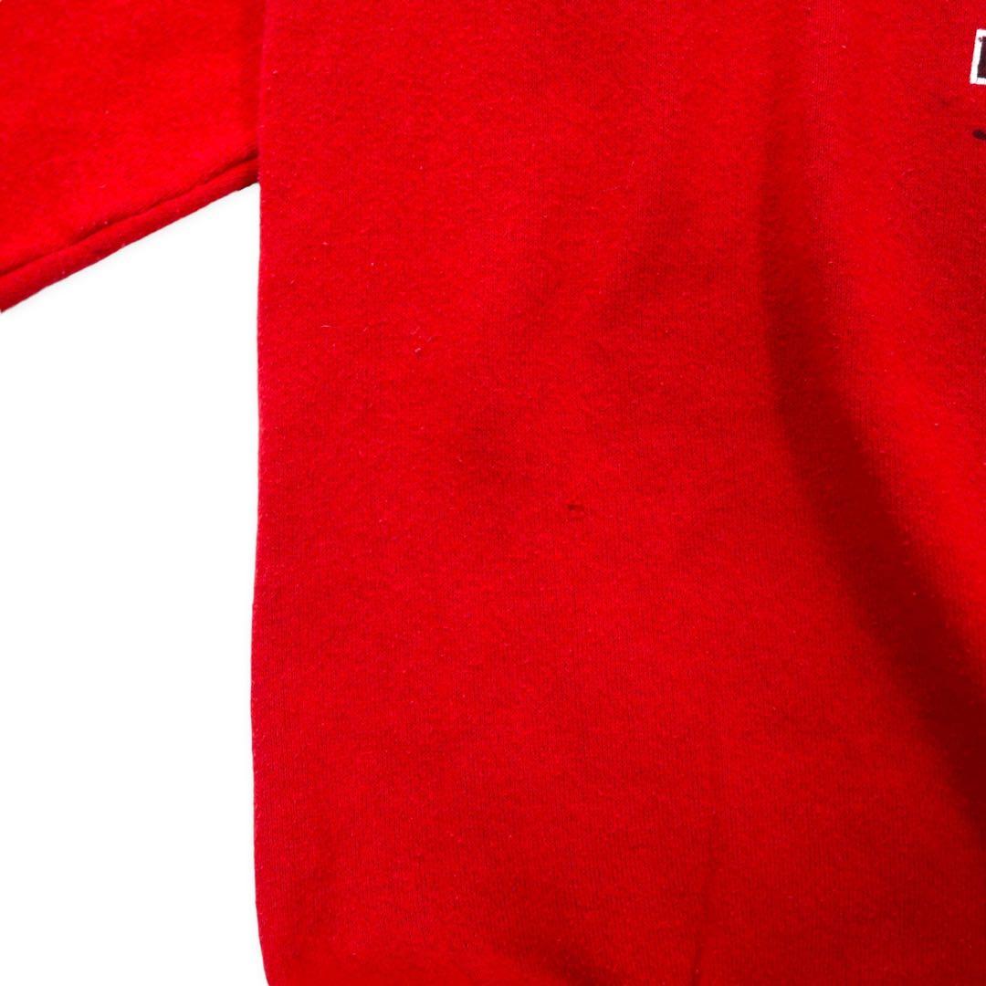 Lee SPORT USA, anni '90, Felpa stampata College, 2XL, Rossa, Cotone, Felpata internamente, OHIO STATE BUCKEYES