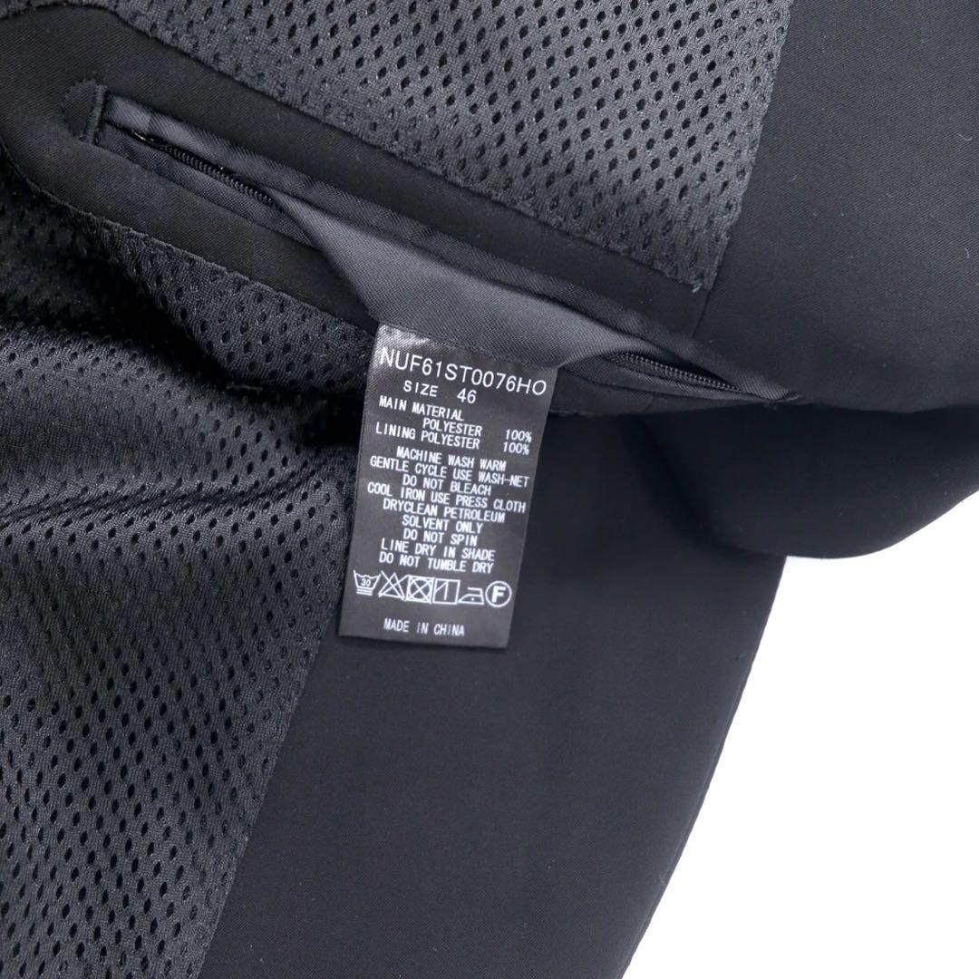 nano universe × Pearson Completo 2 bottoni taglia 46, nero, in poliestere elasticizzato Cycling Suit