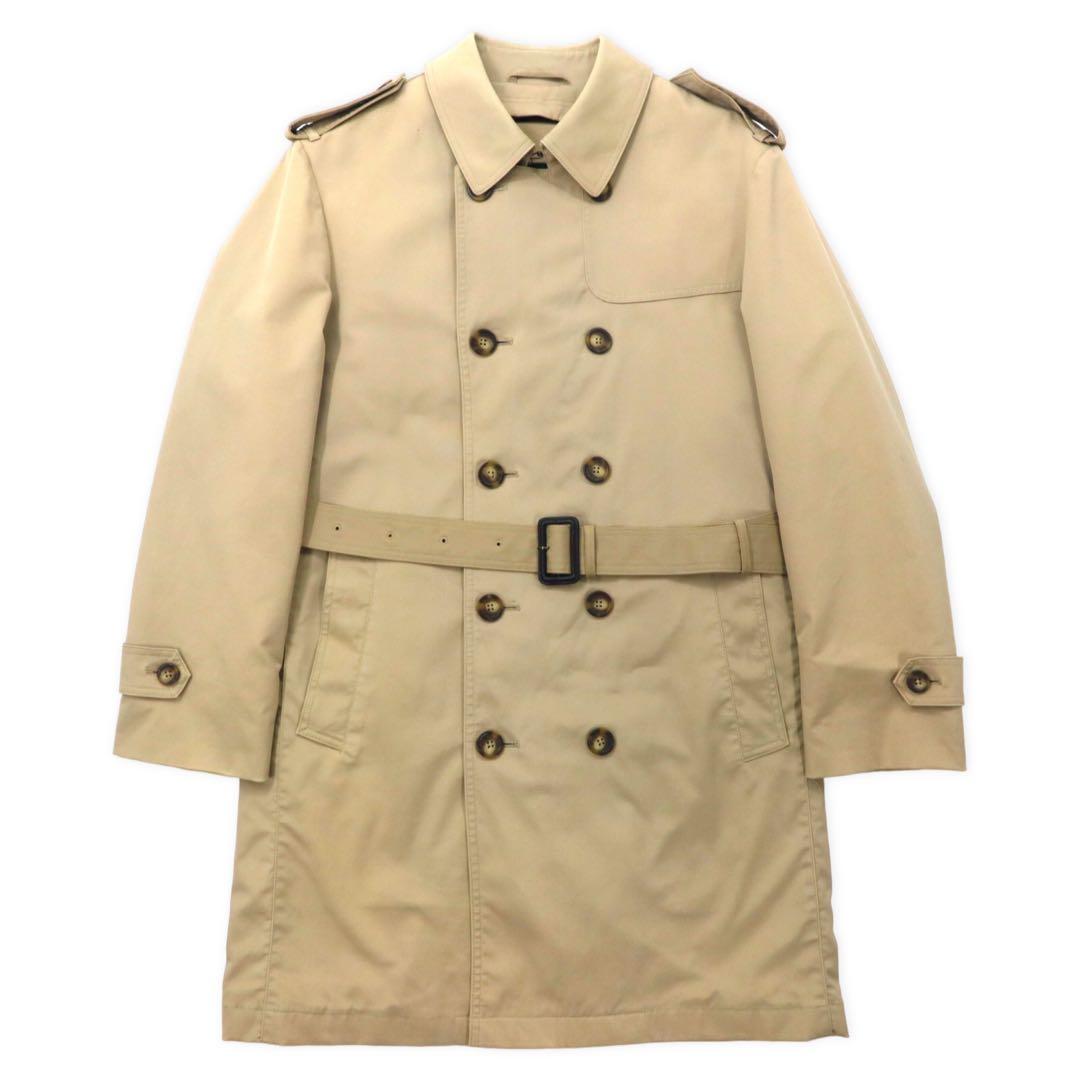LAUREN RALPH LAUREN Trench Borsa 38S Beige Cotone Nylon Fodera staccabile