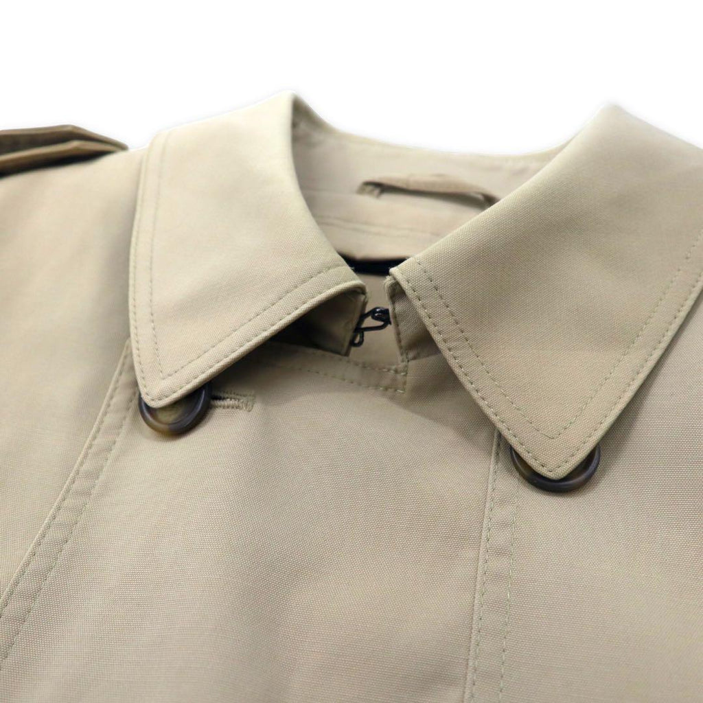 LAUREN RALPH LAUREN Trench Borsa 38S Beige Cotone Nylon Fodera staccabile