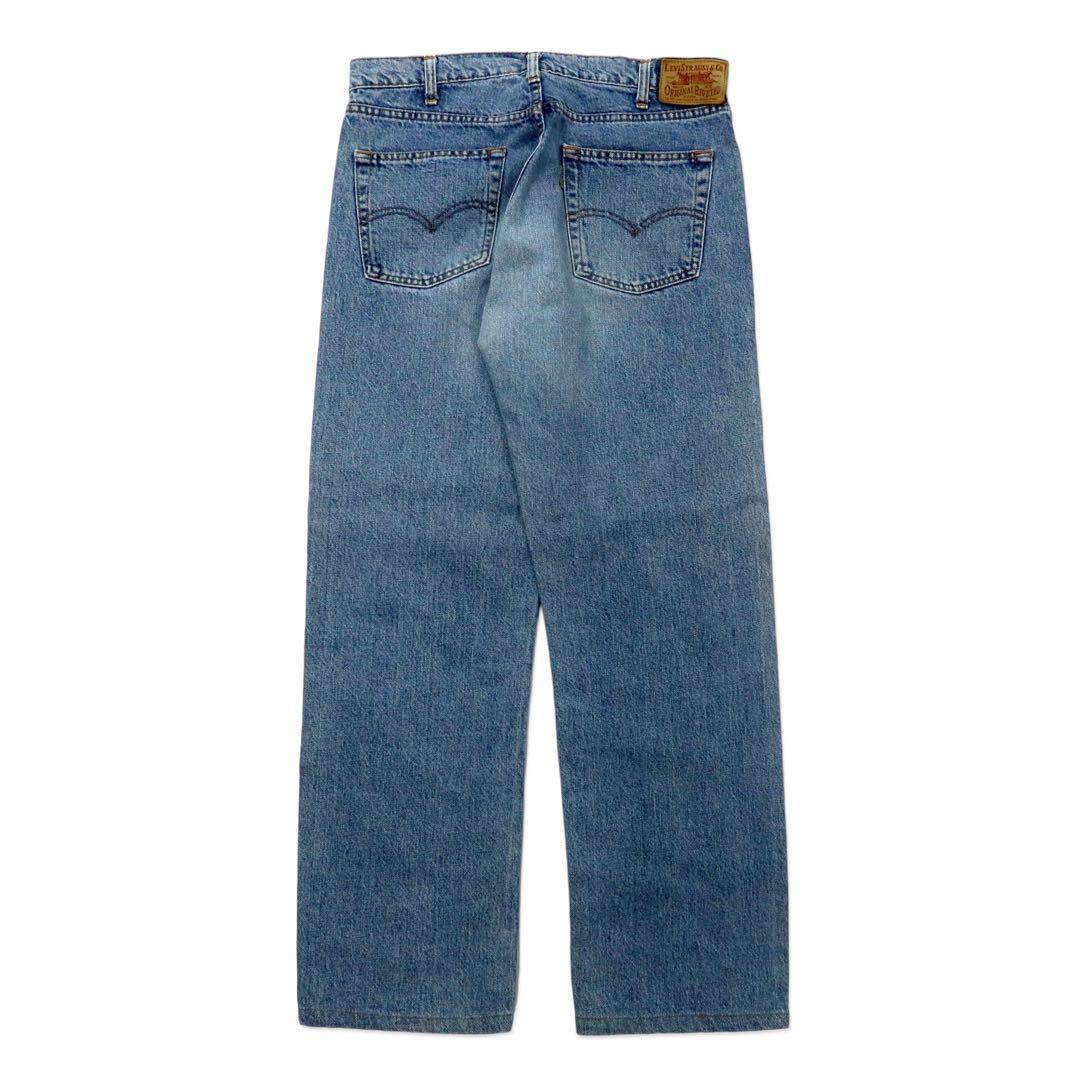 Levi's SILVER TAB Silver Tab jeans tapered anni '90 33 blu cotone Made in Japan