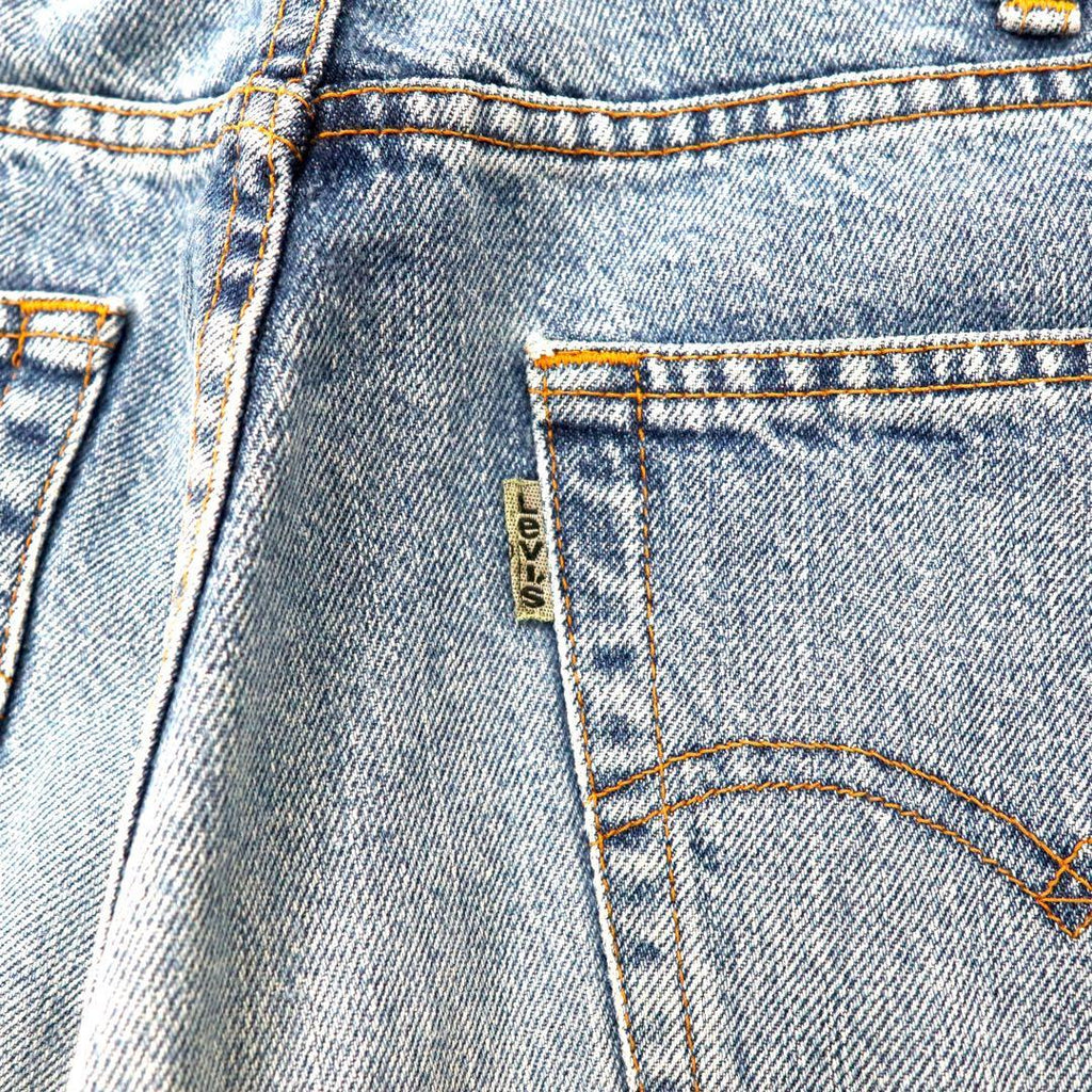 Levi's SILVER TAB Silver Tab jeans tapered anni '90 33 blu cotone Made in Japan
