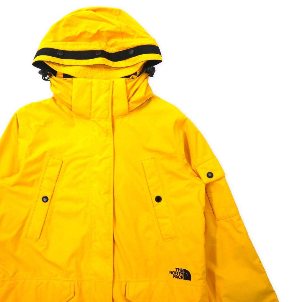 THE NORTH FACE Mountain Light Coat XL Giallo Poliestere HYVENT Impermeabile Traspirante Cappuccio rimovibile Zip-in-Zip