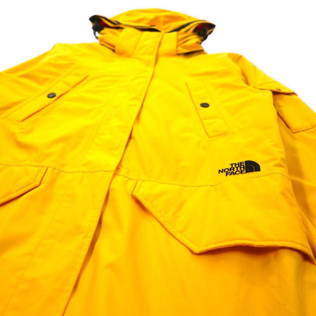THE NORTH FACE Mountain Light Coat XL Giallo Poliestere HYVENT Impermeabile Traspirante Cappuccio rimovibile Zip-in-Zip
