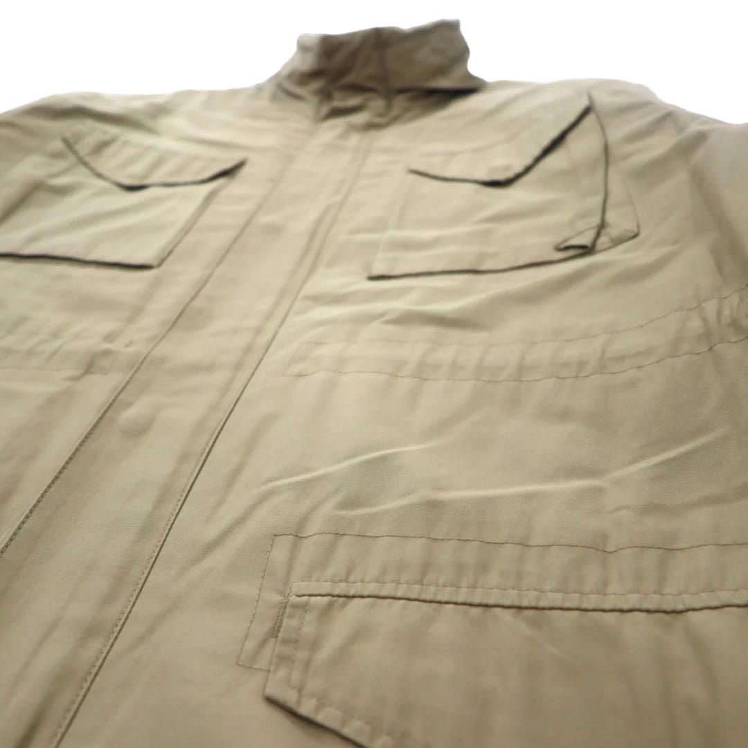 Polo by Ralph Lauren Field Jacket 3L Beige Cotone Nylon Fodera trapuntata Coulisse