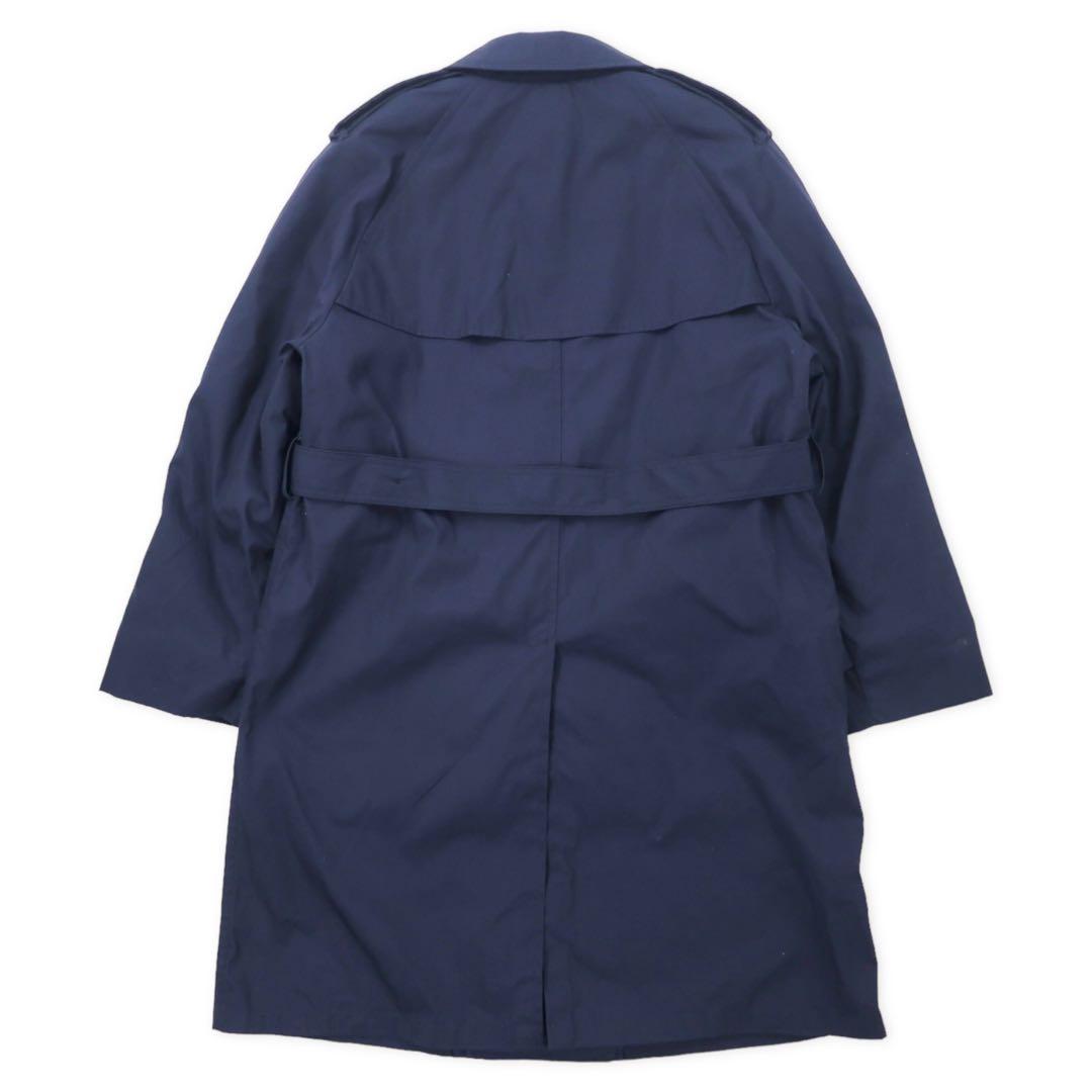 US NAVY Trench da uomo All Weather Coat 42S Blu navy Poliestere Cotone Fodera staccabile Militare 8405-01-175-2292 DSCP DEFENDER COLLECTION