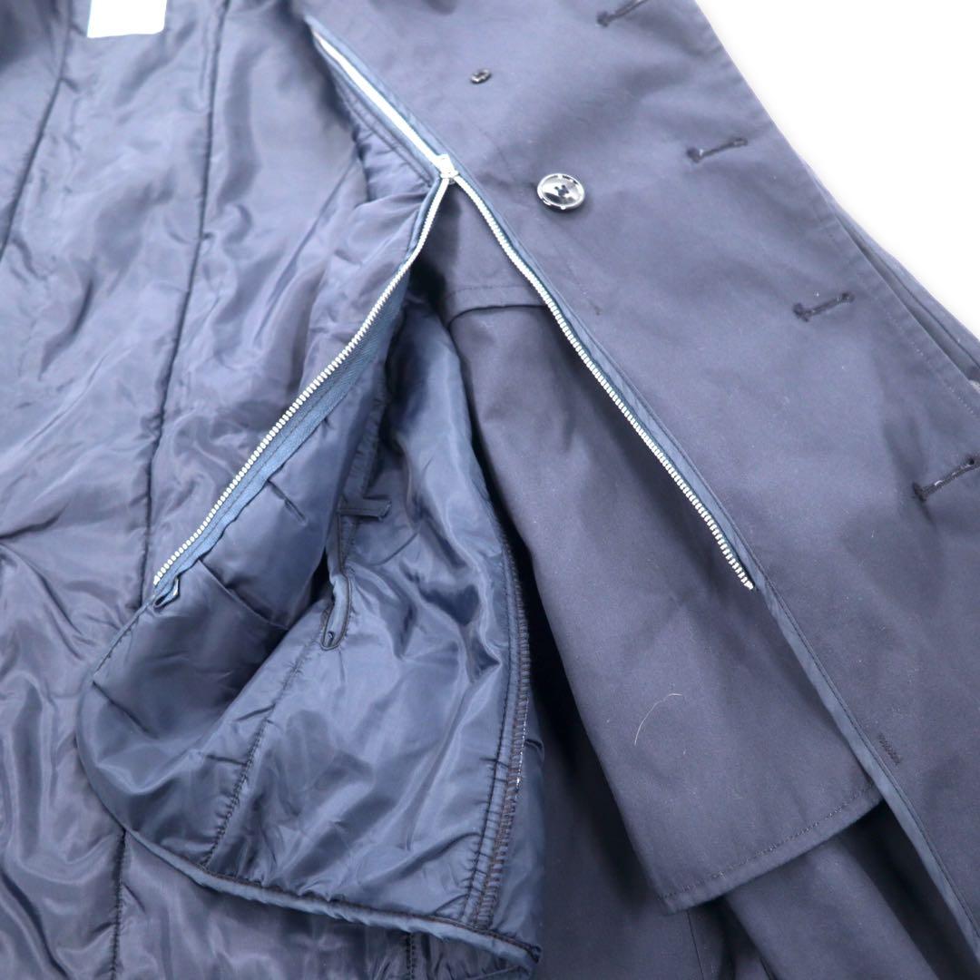 US NAVY Trench da uomo All Weather Coat 42S Blu navy Poliestere Cotone Fodera staccabile Militare 8405-01-175-2292 DSCP DEFENDER COLLECTION