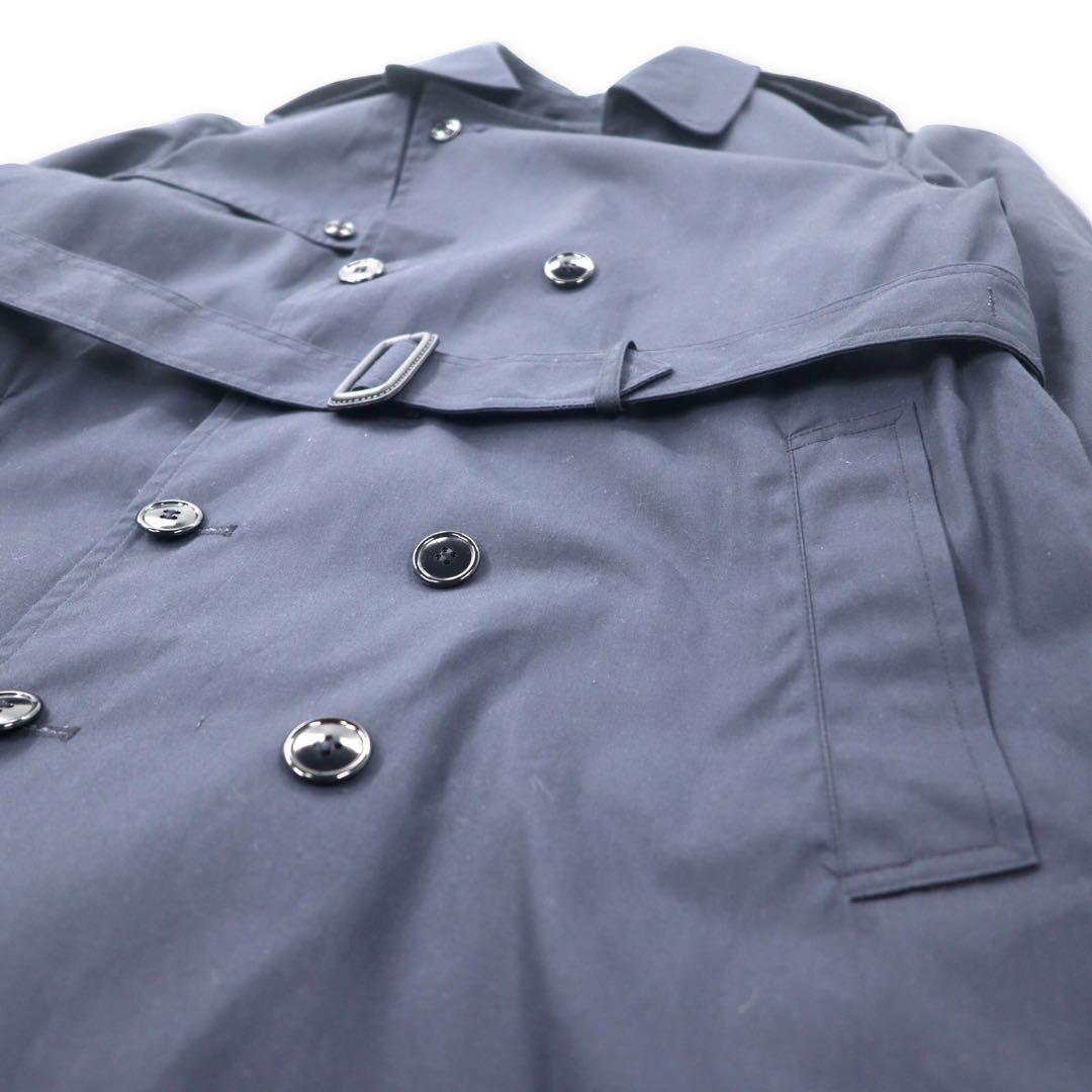US NAVY Trench da uomo All Weather Coat 42S Blu navy Poliestere Cotone Fodera staccabile Militare 8405-01-175-2292 DSCP DEFENDER COLLECTION