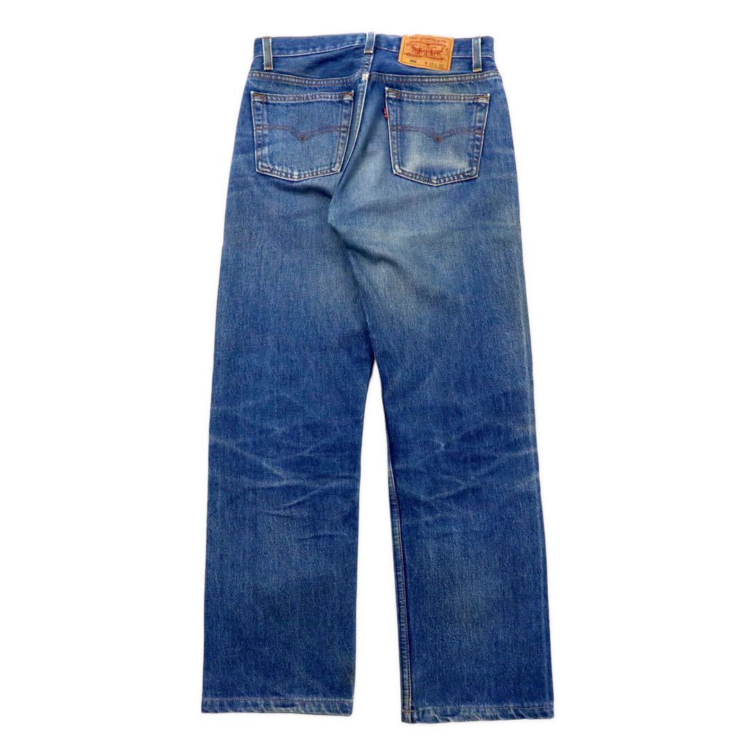 Levi's USA 90s 501 jeans 29 blue button back 522