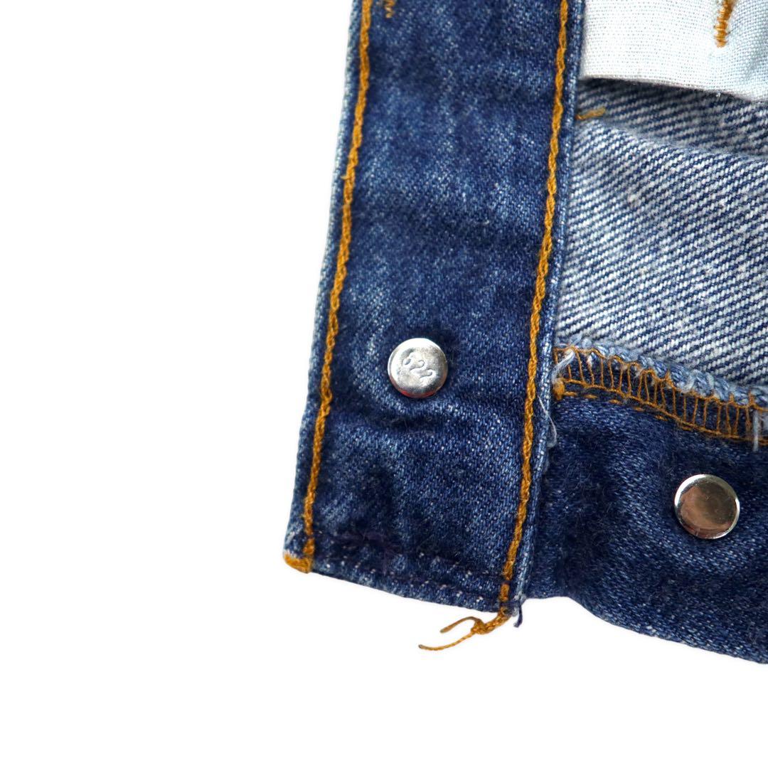 Levi's USA 90s 501 jeans 29 blue button back 522