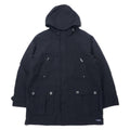 LANDS' END SQUALL PARKA Giubbotto invernale XL Blu navy Nylon Impermeabile Trapuntato con fodera in pile SQUALL PARKA 457125