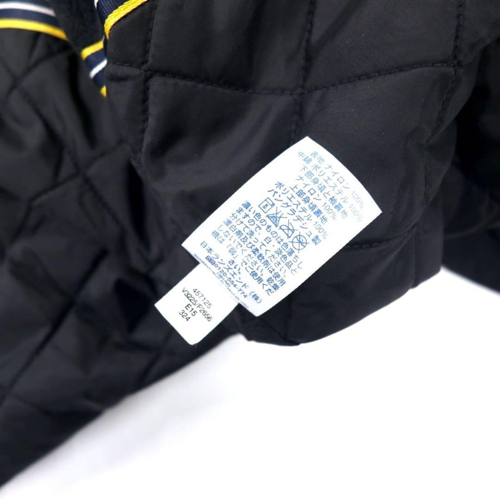 LANDS' END SQUALL PARKA Giubbotto invernale XL Blu navy Nylon Impermeabile Trapuntato con fodera in pile SQUALL PARKA 457125