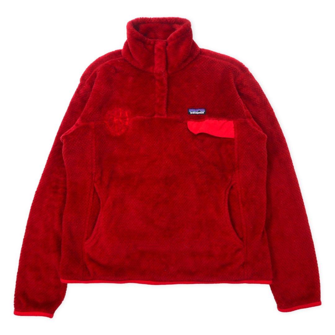 patagonia R2 Snap-T giacca in pile M rossa POLARTEC poliestere 25442FA12