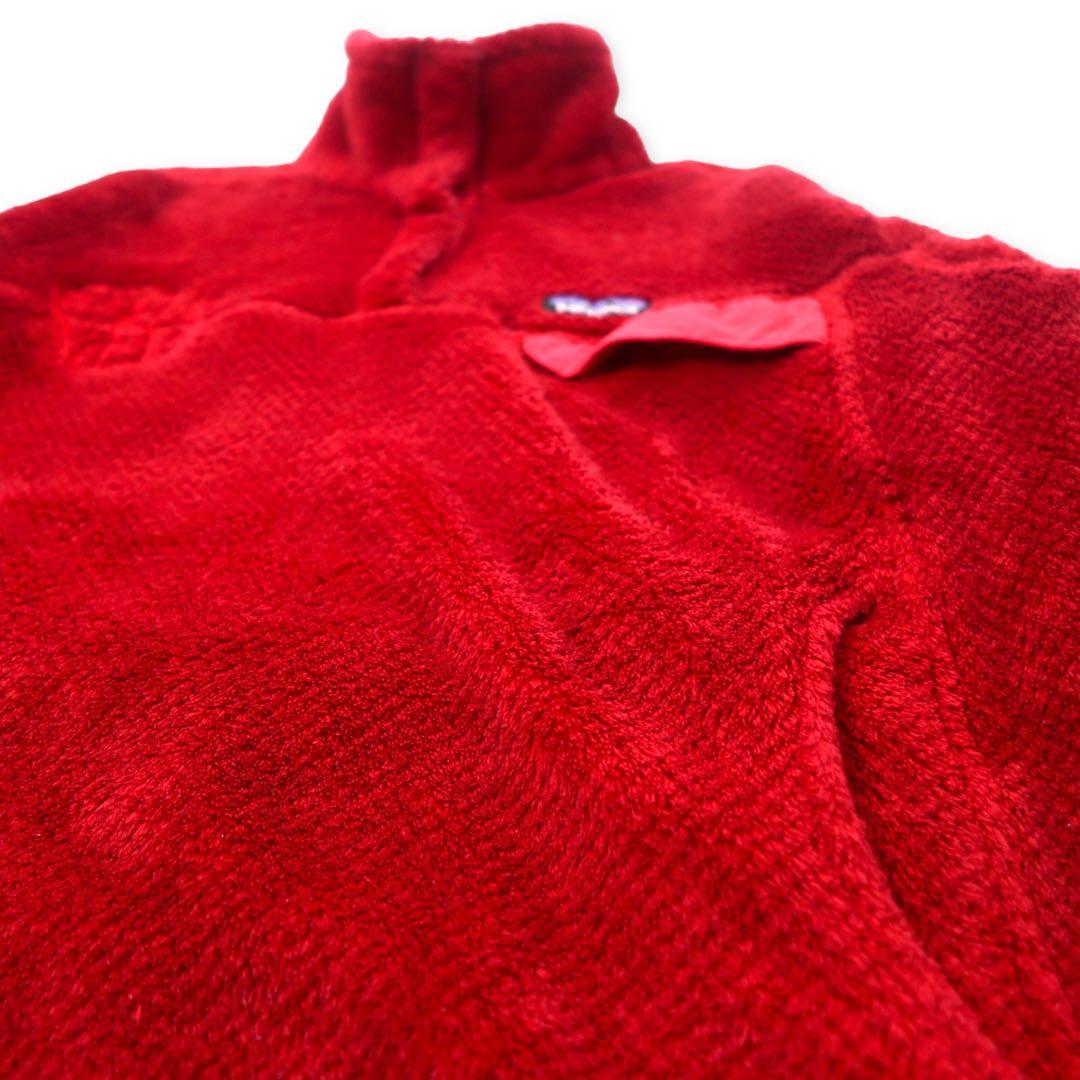 patagonia R2 Snap-T giacca in pile M rossa POLARTEC poliestere 25442FA12