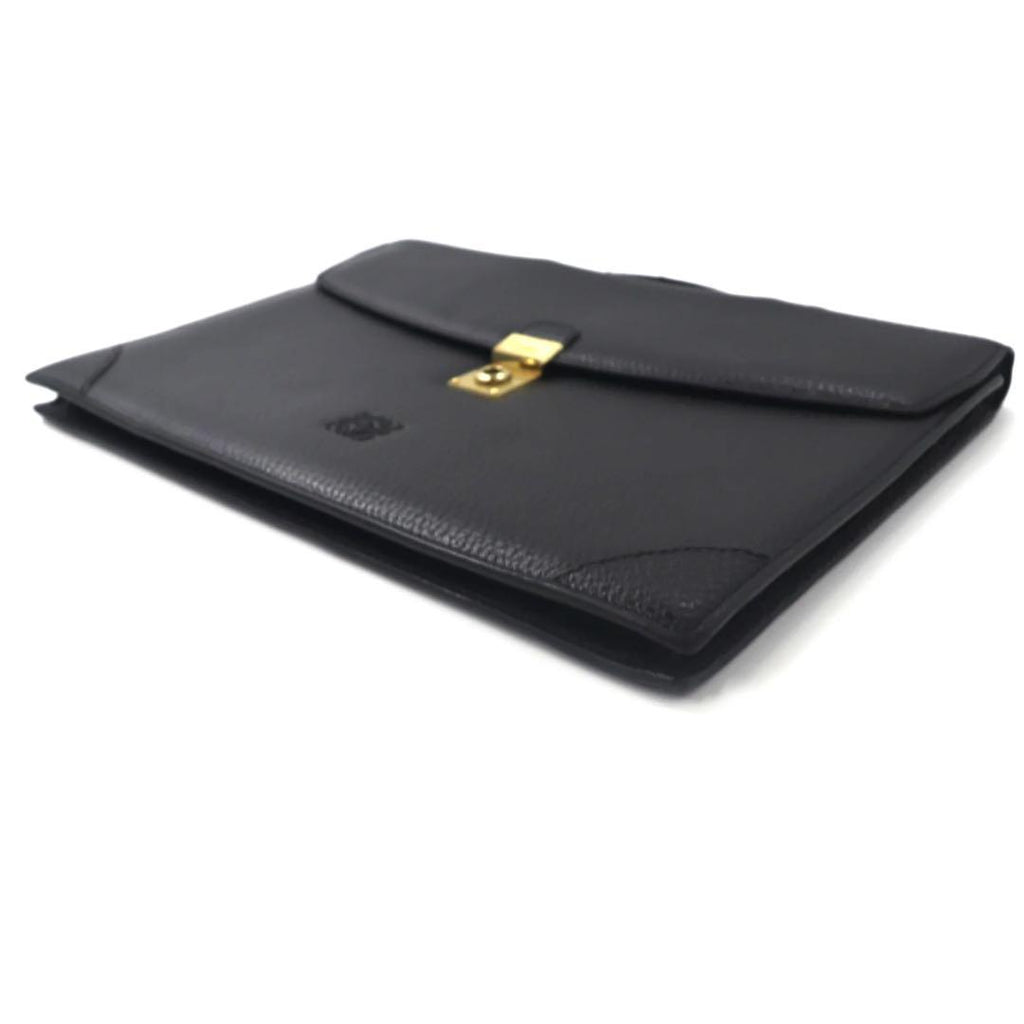 LOEWE ビジネスバッグ ブリーフケース アナグラム ブラック レザー