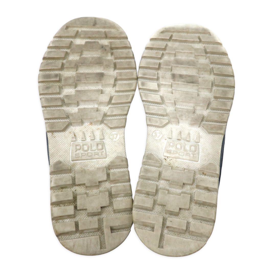 POLO SPORT RALPH LAUREN anni '90 Made in Italy Sneakers EXTREAM 23cm Bianche CORDURA