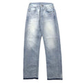 LVC ( LEVI'S VINTAGE CLOTHING ) 1966年復刻 501 デニムパンツ 30 ブルー アイスウォッシュ ビッグE カットオフ セルビッヂ 66501 日本製