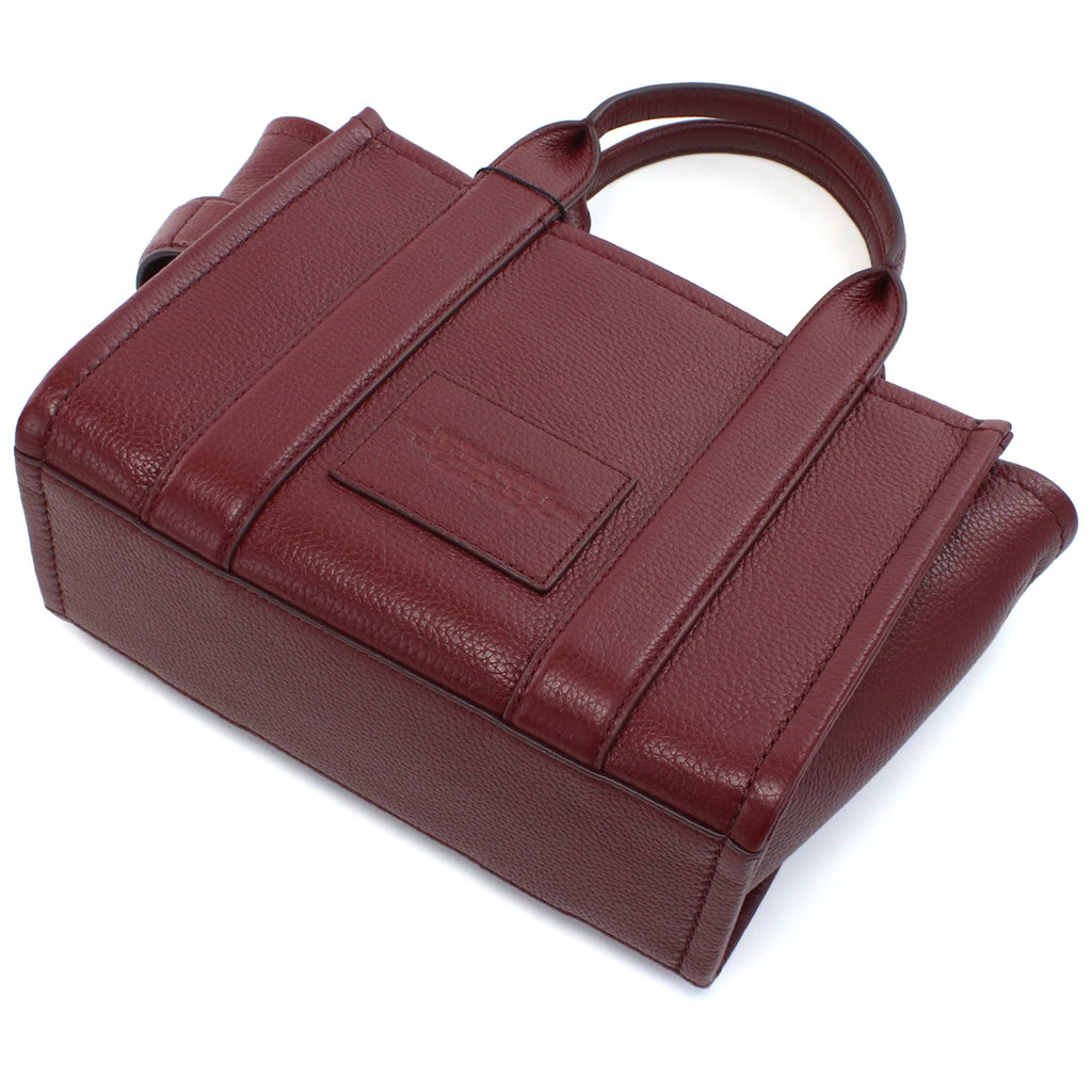 マーク・ジェイコブス MARC JACOBS MINI TRAVELER TOTE トートバッグ　ブランドH009L01SP21　602CHERRY ボルドー系　bag-01