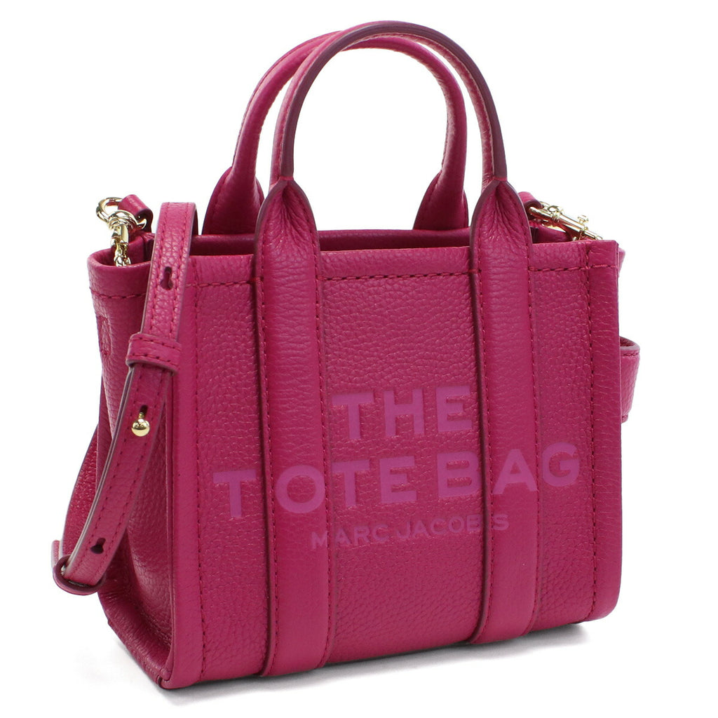 マーク・ジェイコブス MARC JACOBS THE MICRO TOTE トートバッグ　ブランドH053L01RE22　955LIPSTICK ピンク系　bag-01