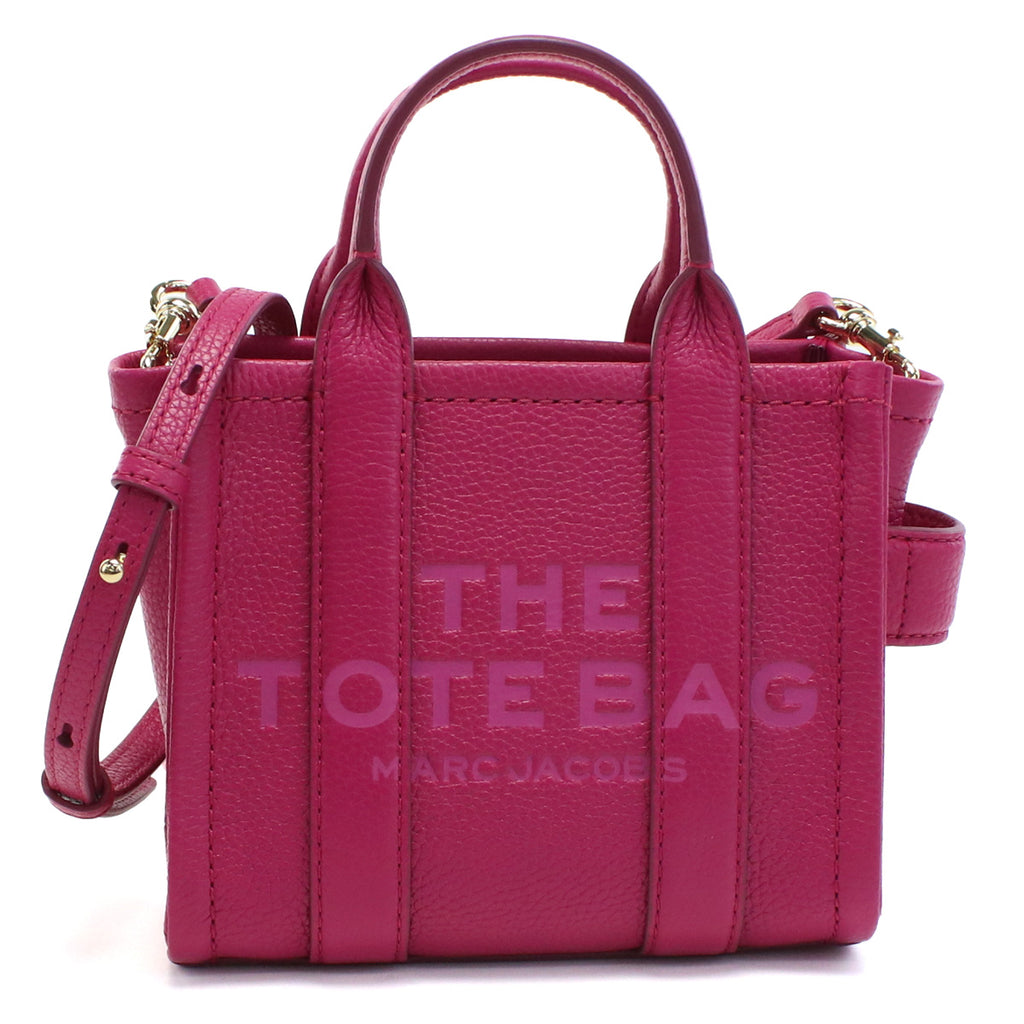 マーク・ジェイコブス MARC JACOBS THE MICRO TOTE トートバッグ　ブランドH053L01RE22　955LIPSTICK ピンク系　bag-01