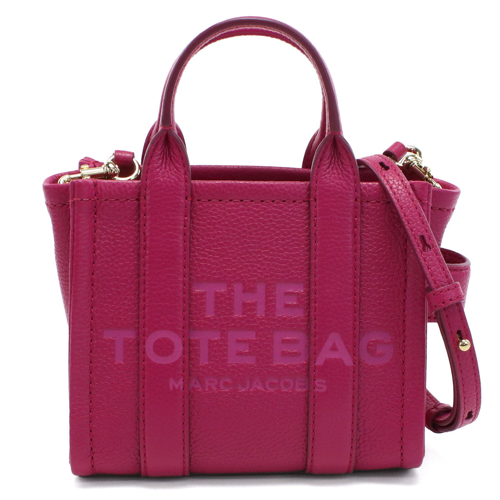 マーク・ジェイコブス MARC JACOBS THE MICRO TOTE トートバッグ　ブランドH053L01RE22　955LIPSTICK ピンク系　bag-01