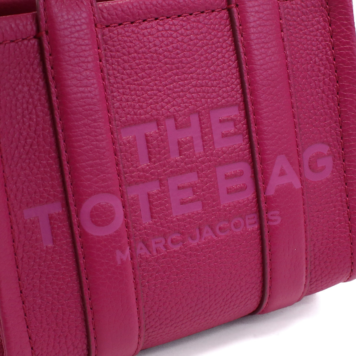 マーク・ジェイコブス MARC JACOBS THE MICRO TOTE トートバッグ　ブランドH053L01RE22　955LIPSTICK ピンク系　bag-01