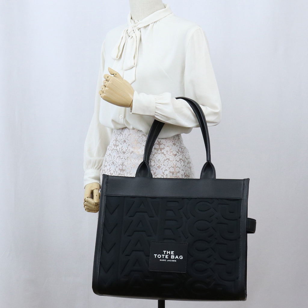 マークジェイコブス MARC JACOBS THE LARGE TOTE トートバッグ ブランド2P3HTT009H02　001BLACK ブラック　bag-01