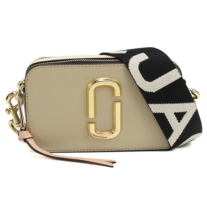マーク・ジェイコブス MARC JACOBS THE SNAPSHOT 斜め掛けショルダー ブランド2S3HCR500H03　241KHAKI MULTI　ベージュ系 マルチカラー　bag-01